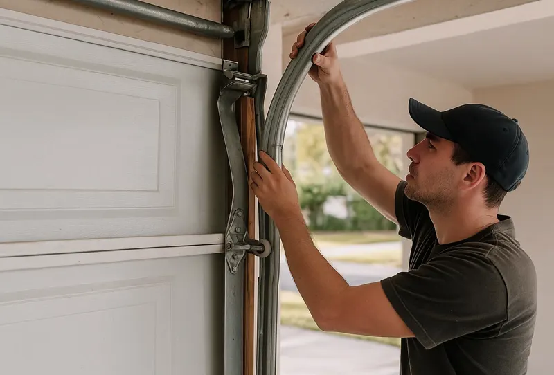 Off Track Door Repair in Hurlburt Field